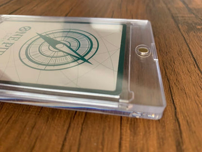One Piece Card Game Don Super Parallel Rob Lucci SP card PRB-01 from Bandai Namco in protective card loader