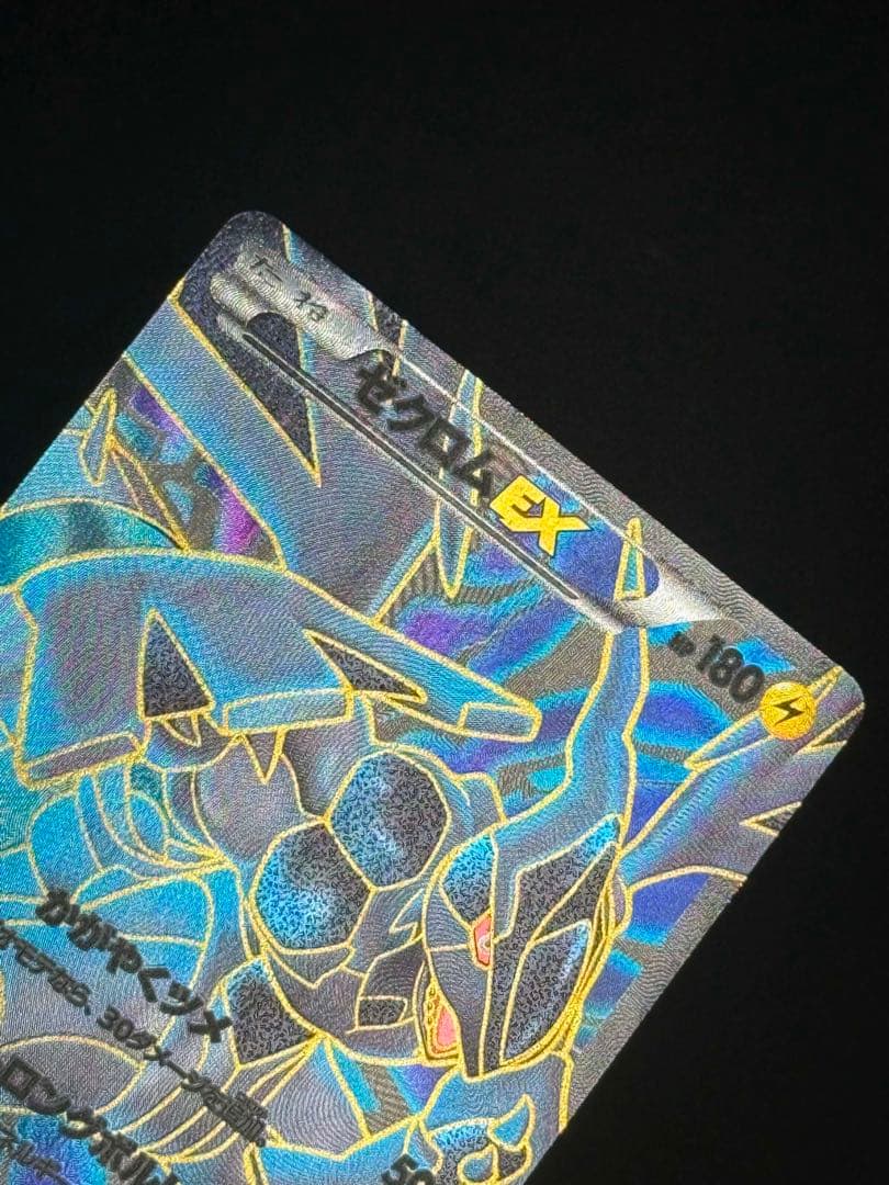 Pokemon Card Zekrom EX159/BW-P collectible trading card by Nintendo, featuring artwork of Zekrom