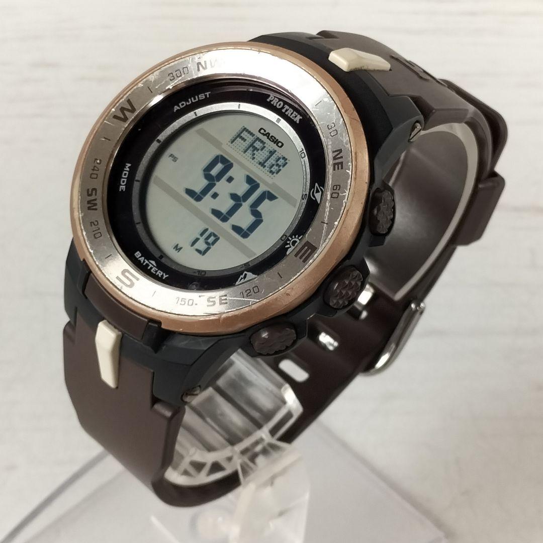 Casio Pro Trek PRG-330GE Inuwashi Collaboration Model Solar Watch — Japan Import