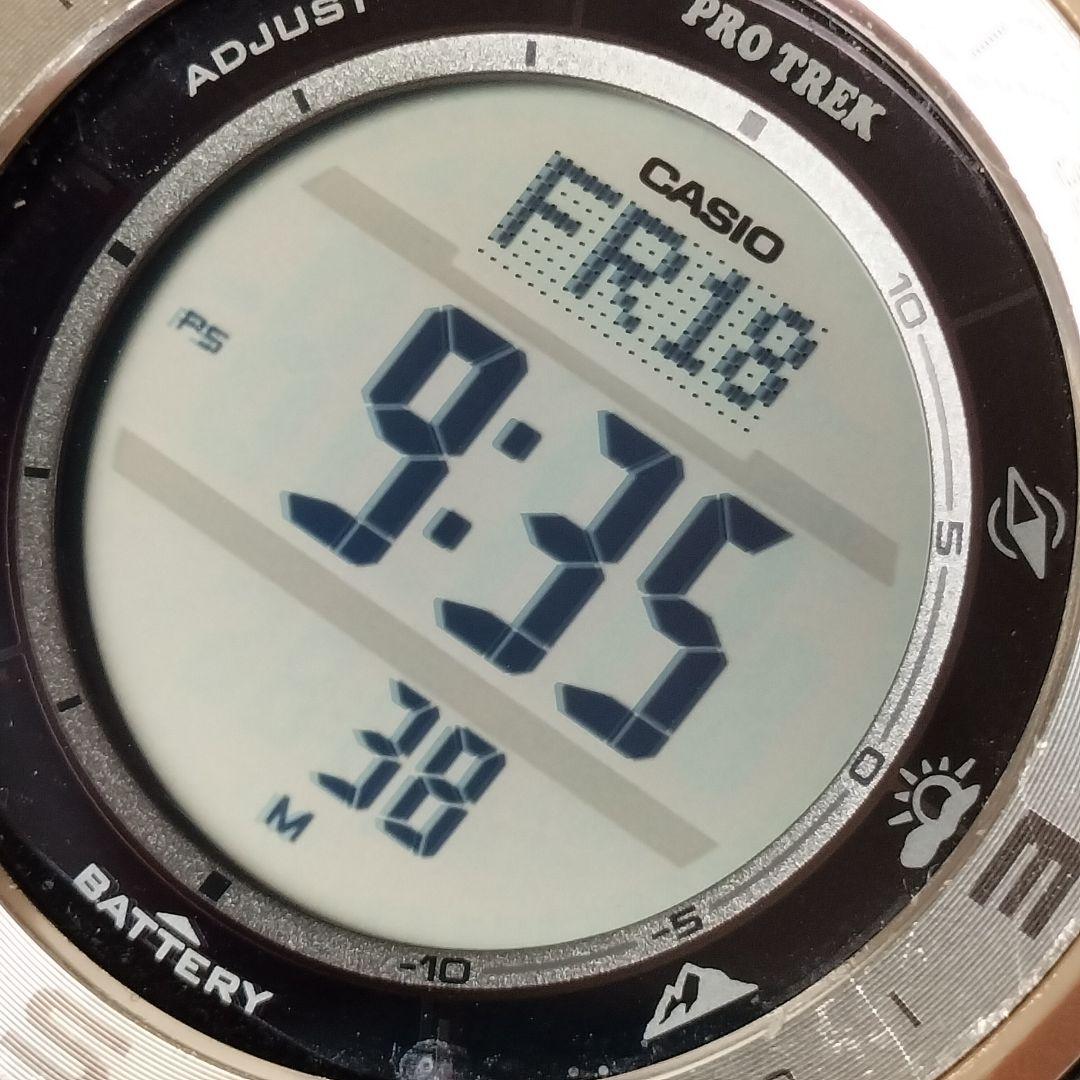 Casio Pro Trek PRG-330GE Inuwashi Collaboration Model Solar Watch — Japan Import