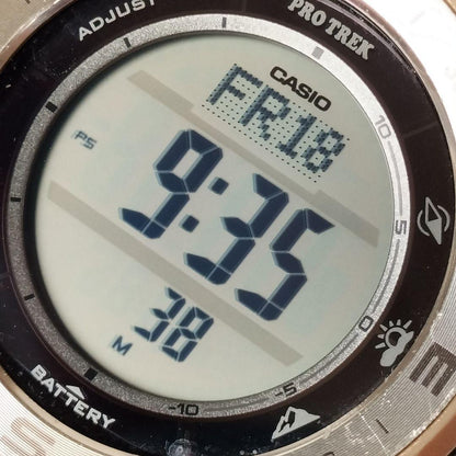 Casio Pro Trek PRG-330GE Inuwashi Collaboration Model Solar Watch — Japan Import