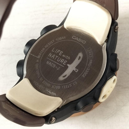 Casio Pro Trek PRG-330GE Inuwashi Collaboration Model Solar Watch — Japan Import