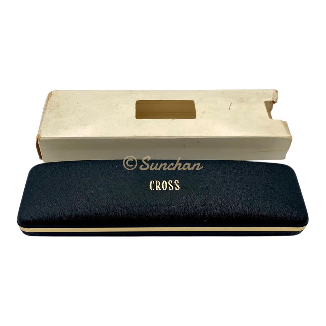 Cross 14KGF Old Logo Ballpoint Pen with Box and Guarantee - Japan Import
