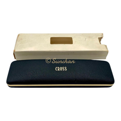 Cross 14KGF Old Logo Ballpoint Pen with Box and Guarantee - Japan Import