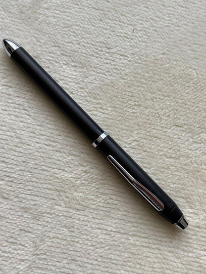 Cross Pen Set with Black and Red Ballpoint and Mechanical Pencil with Gift Box