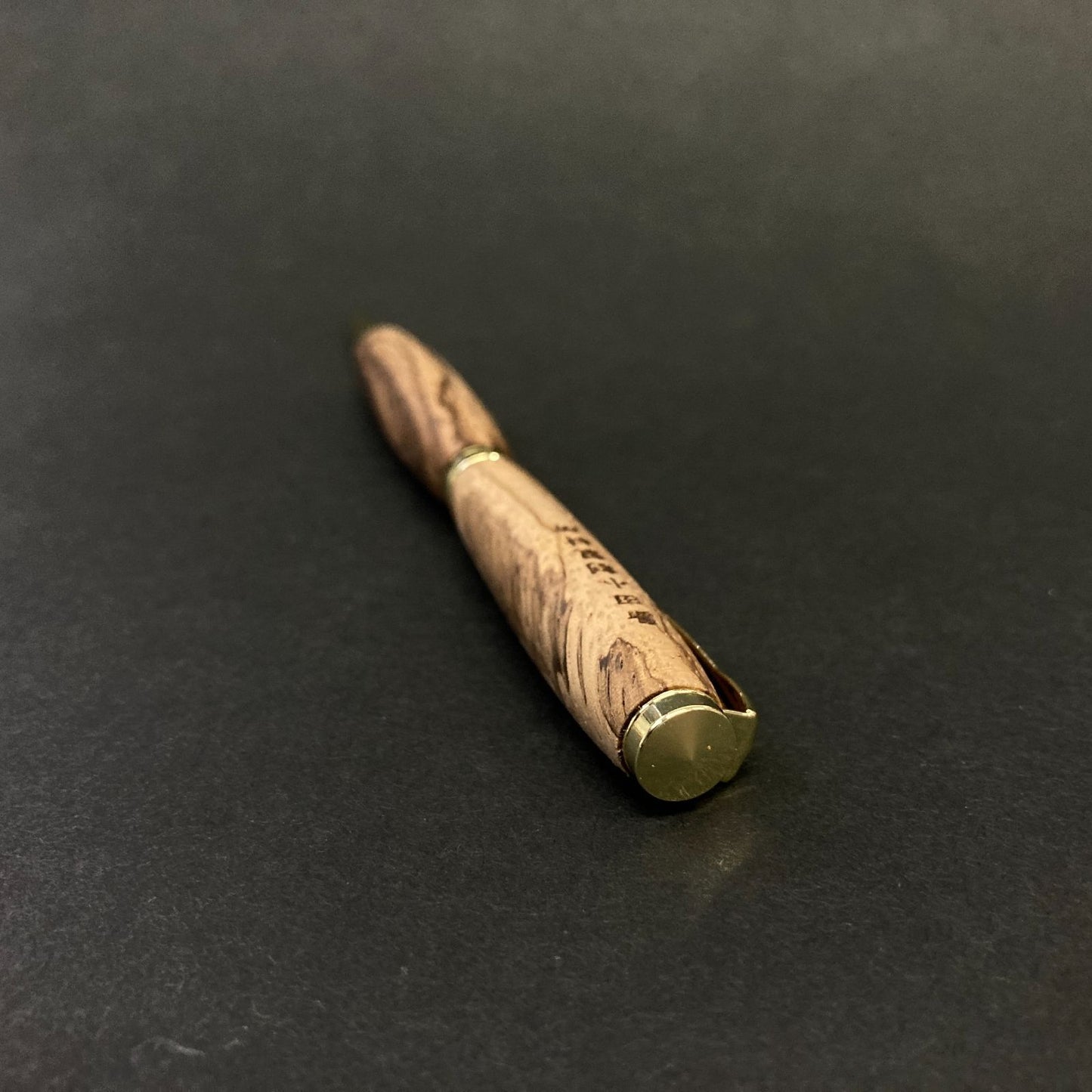 Shimada Kogawase Timberworks Zebra Wood Model 001BP Pen Japan Import