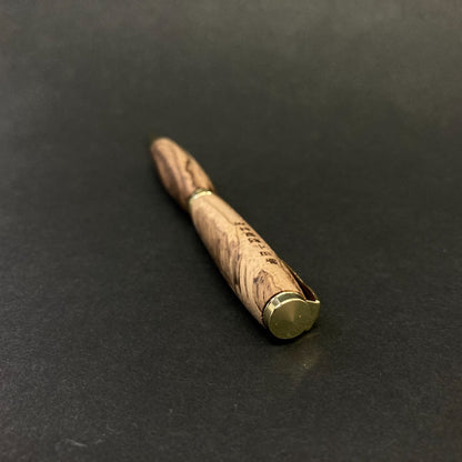 Shimada Kogawase Timberworks Zebra Wood Model 001BP Pen Japan Import
