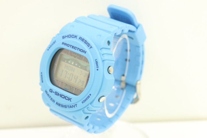 Casio G-Shock Radio Wave Solar Watch Blue Logo GWX-5700CS
