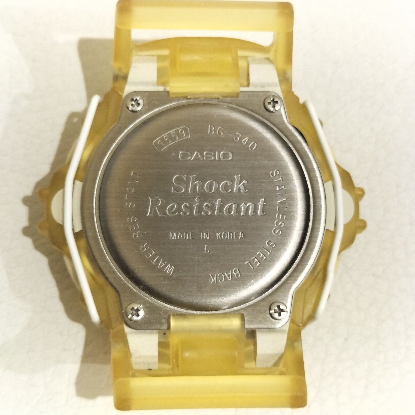 Casio Baby-G Digital Watch BG-340 Green and White — Japan Import