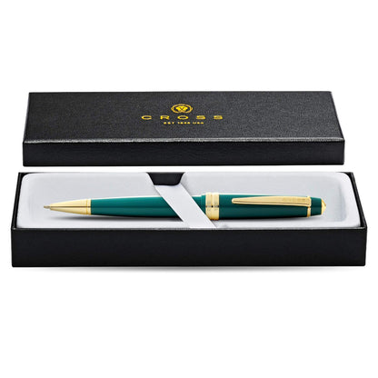 Bailey Cross Green and Gold Resin Ballpoint Pen — Japan Import
