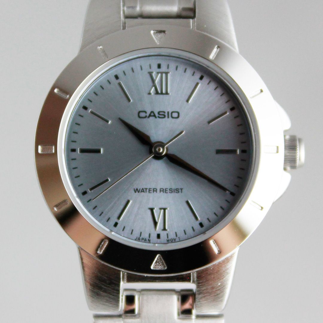 Casio LTP-1177D-2AJF Women's Watch Silver Case Light Blue Dial Quartz 3 Hands Water Resistant — Japan Import