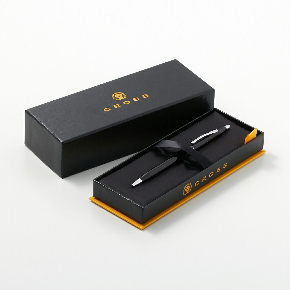 Cross Classic Century Black Lacquer Ballpoint Pen Model AT0082-77 — Japan Import