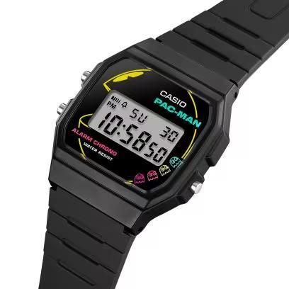 Casio Limited Edition Pac-Man Collaboration Watch F-91WPC-1AJR — Japan Import