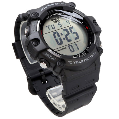 Casio Digital Watch AE-1500WH-1AV Model with Resin Case and Band — Japan Import
