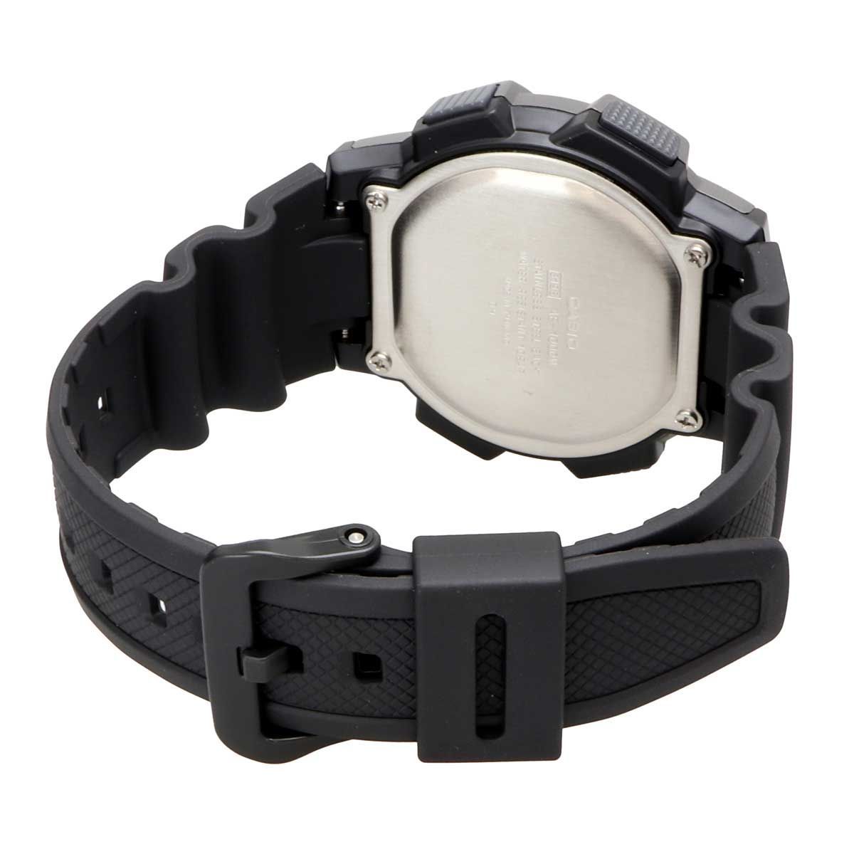 Casio AE-1000W-1BV Watch - Digital World Time Icon, 10 ATM Waterproof — Japan Import