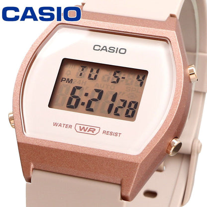 Casio Quartz Watch LW-204-4A with Pink Bezel and Band — Japan Import