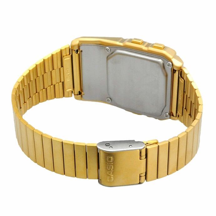 Casio Data Bank DBC-611G-1 Digital Watch with Calculator and Resin/Steel Band — Japan Import