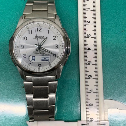 Casio Model WV3-M630 Used Battery-Operated Watch with White Dial — Japan Import