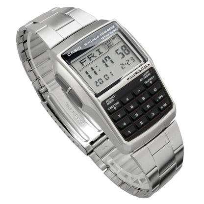 Casio Data Bank DBC-32D-1A Watch Model with Digital Display and Resin-Case — Japan Import