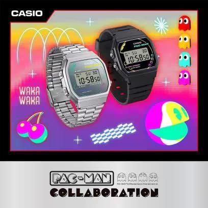 Casio A168WEPC-7AJR Pac-Man Collaboration Watch Model Limited Edition Japan Import