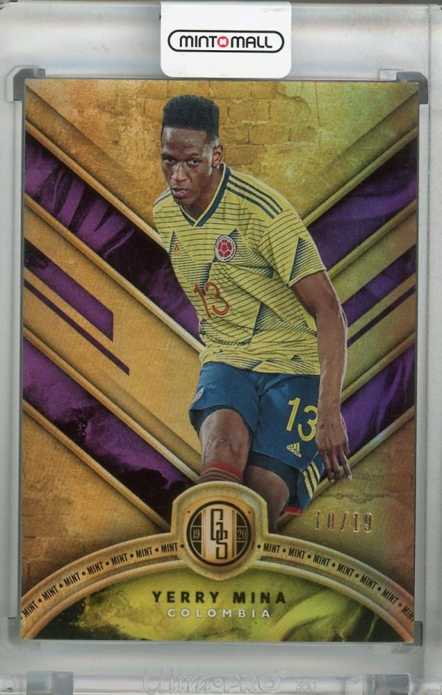 2019-20 Panini Gold Standard Colombia Yerry Mina Base Mint parallel trading card 10 of 19
