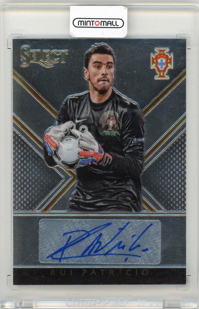 2015 Panini Select Rui Patricio Signatures football card serial number 55 of 186 from Portugal