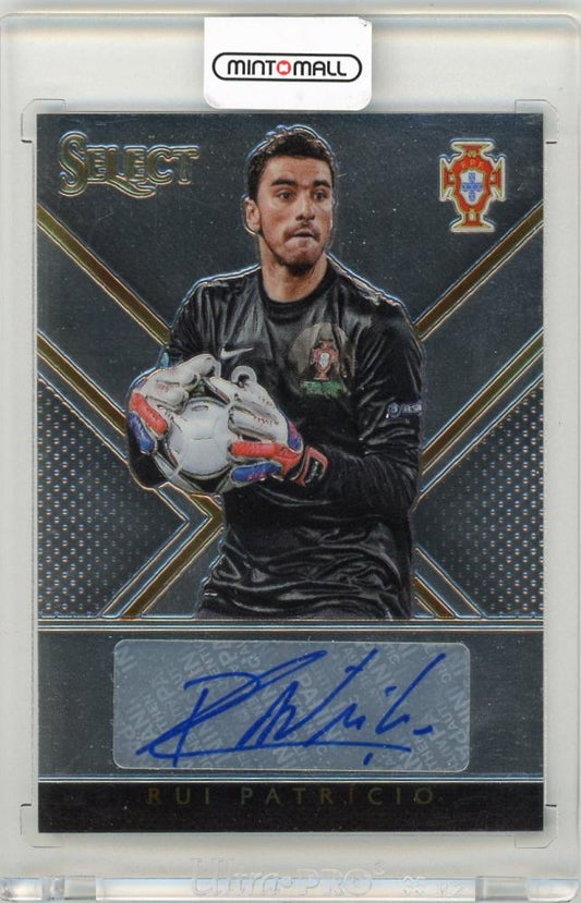 2015 Panini Select Rui Patricio Signatures football card serial number 55 of 186 from Portugal