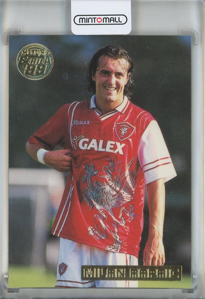 1999 Merlin SerieA Milan Rapaic Gold Perugia trading card used condition