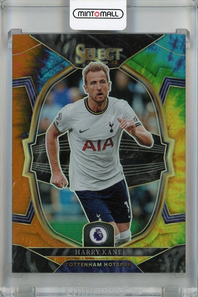 2022-23 Panini Select Premier League Harry Kane Terrace Tie-Dye #86 trading card from Tottenham Hotspur