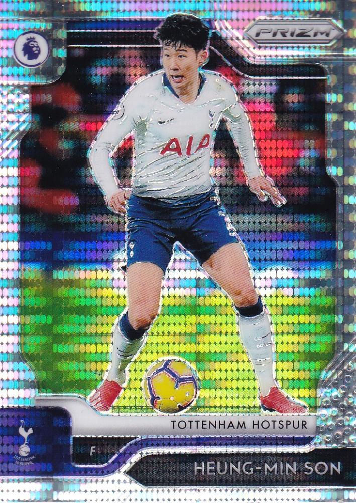 2019-20 Panini Prizm Premier League Tottenham Hotspur Heung-Min Son Base Breakaway Prizm parallel card