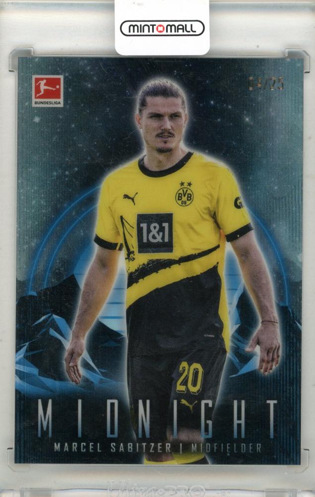 2024 Topps Mid Night Marcel Sabitzer 04/25 trading card in used condition