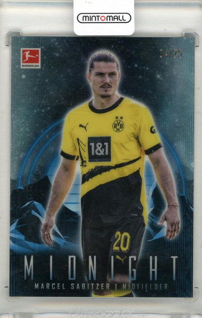 2024 Topps Mid Night Marcel Sabitzer 04/25 trading card in used condition