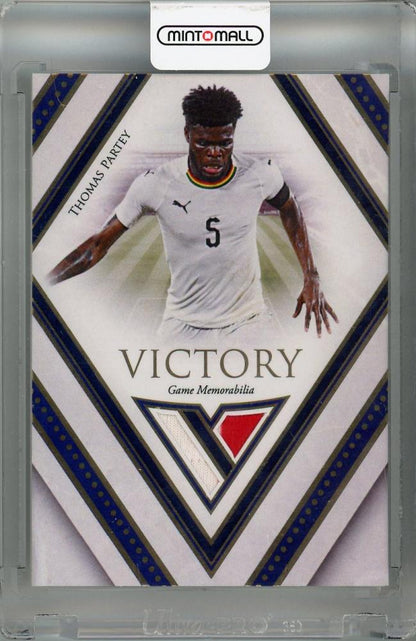 2023-24 Futera Unique World Football card Ghana Thomas Partey Victory Relics model 01 of 09