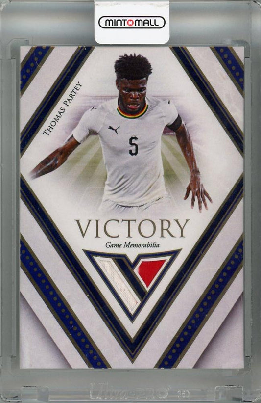 2023-24 Futera Unique World Football card Ghana Thomas Partey Victory Relics model 01 of 09
