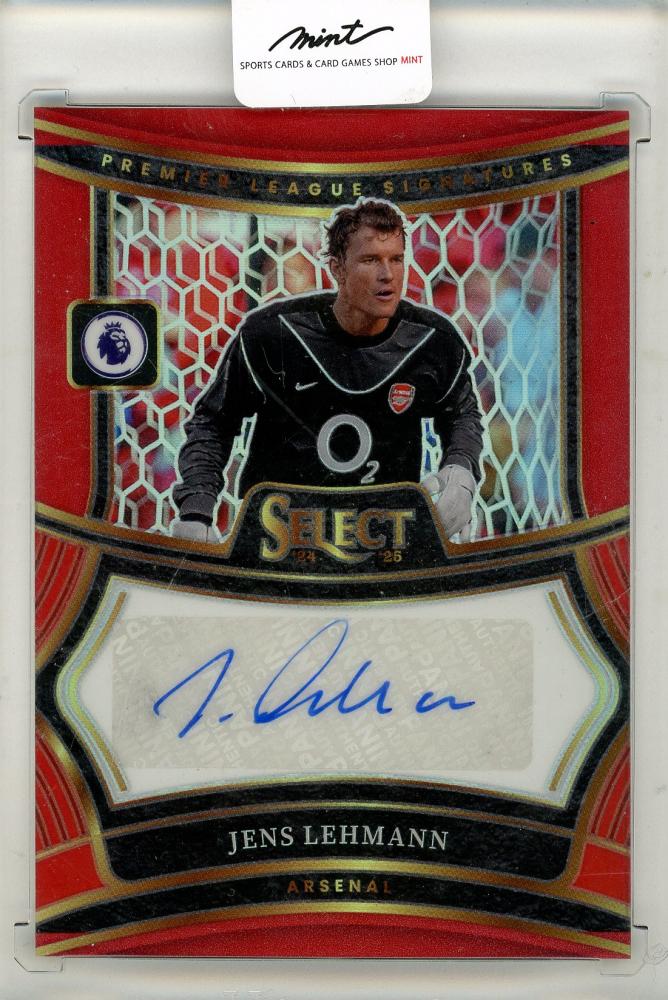 2024-25 Panini Select Premier League Jens Lehmann Autograph trading card with signature
