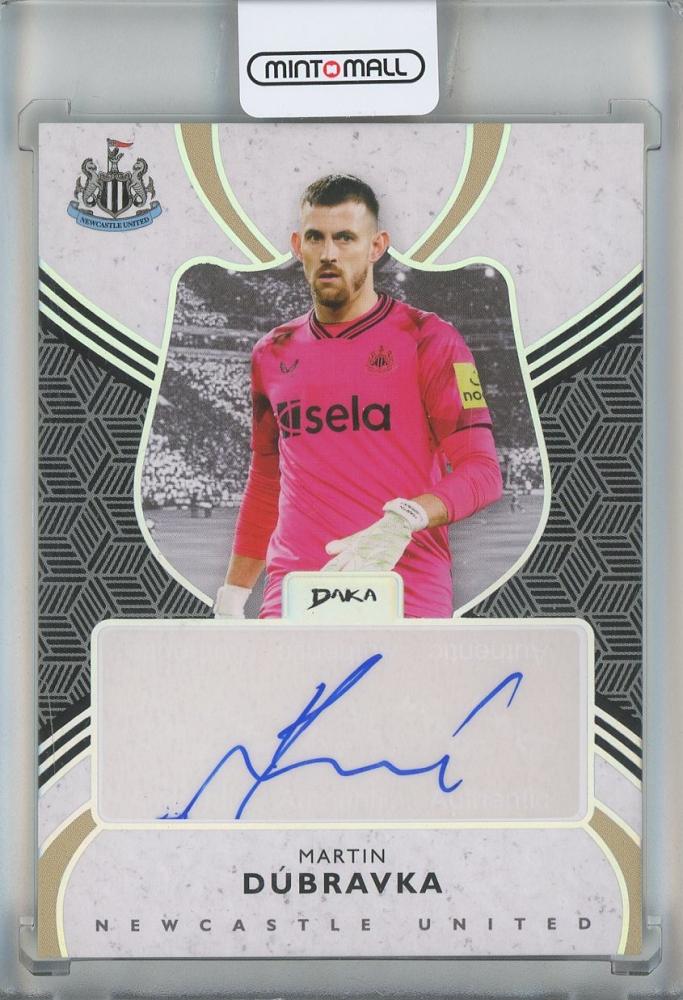 2023-24 Daka Martin Dubravka Autographs card #1722/37 from Newcastle United team with autograph