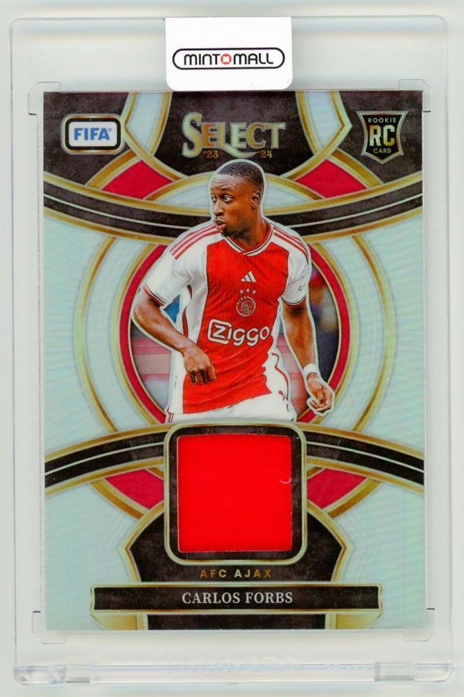 2023-24 Panini Select FIFA Carlos Forbs Select Swatches trading card SSF-CF from AFC Ajax