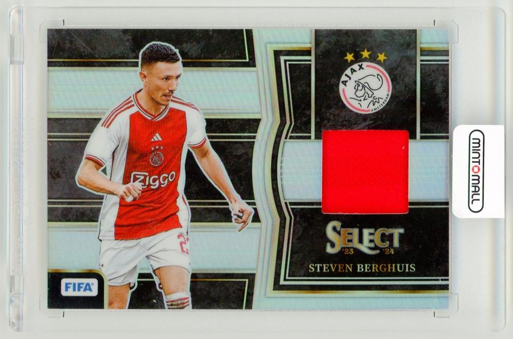 2023-24 Panini Select FIFA Steven Berghuis Select Memorabilia card model SM-SB from AFC Ajax