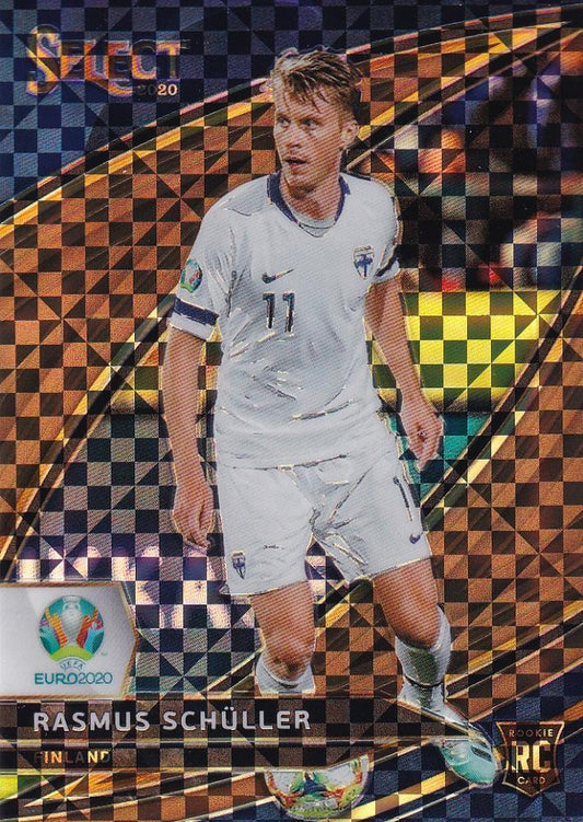 2020 Panini Select UEFA Euro Preview Finland Rasmus Schuller Base Field Level Copper parallel trading card