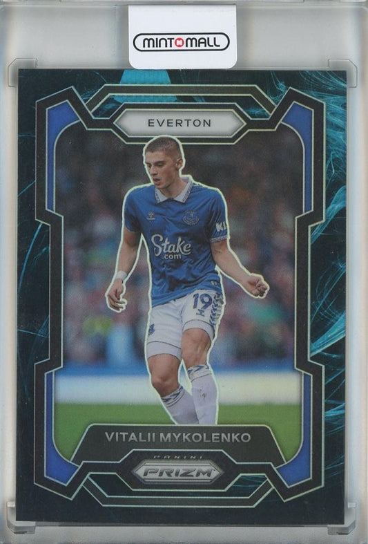 2023-24 Panini Prizm English Premier League Vitalii Mykolenko Prizms Genesis card #258 from Everton