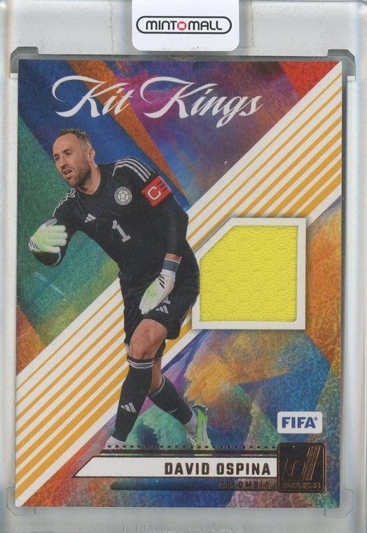 2024-25 Donruss David Ospina Kit Kings Colombia trading card featuring player David Ospina