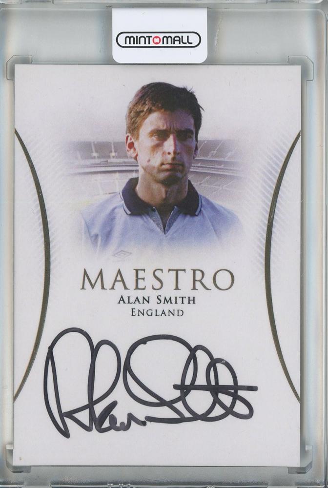 2024 Futera Unique World Football Alan Smith Autograph card numbered 03 of 06 from England