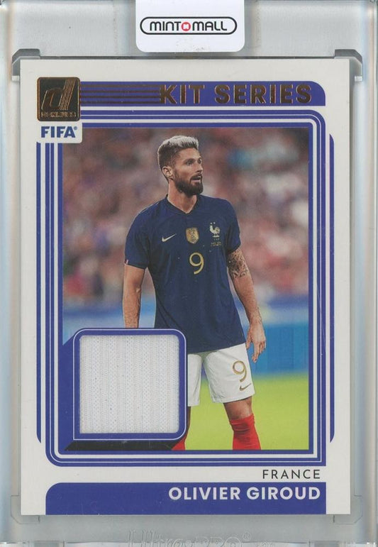 2022-23 Donruss Olivier Giroud Kit Series Materials #25 collectible football card from France