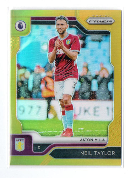 2019-20 Panini Prizm Premier League Neil Taylor Base trading card jersey number 03 out of 10