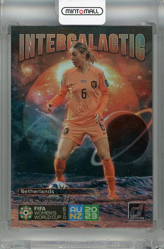 2023 Panini Donruss FIFA Women’s World Cup Jill Roord Intergalactic trading card #11 Netherlands