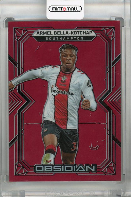 2022-23 Panini Obsidian Southampton Armel Bella-Kotchap Base Red Flood #88 parallel card serial 03 of 10