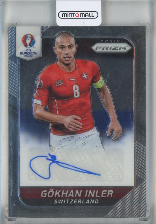 2016 Panini Prizm UEFA Euro trading card, used condition, showing front design and branding