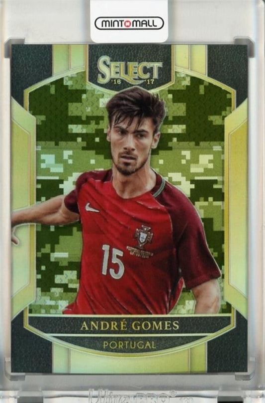 2016-17 Panini Select Andre Gomes Camo collectible card serial number 10013 of 20