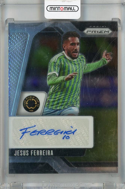 2025 Panini Prizm FIFA Club World Cup Jesus Ferreira Signatures #18 Auto card Seattle Sounders