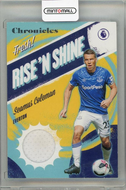 2019-20 PANINI Chronicles trading card of Seamus Coleman from Everton Football Club